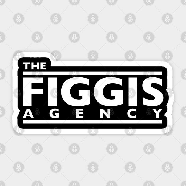 The Figgis Agency Sticker by BustedAffiliate